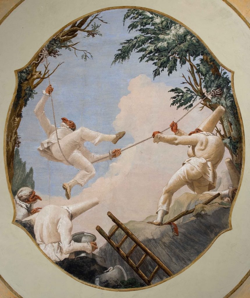 tiepolo pulcinella carnevale