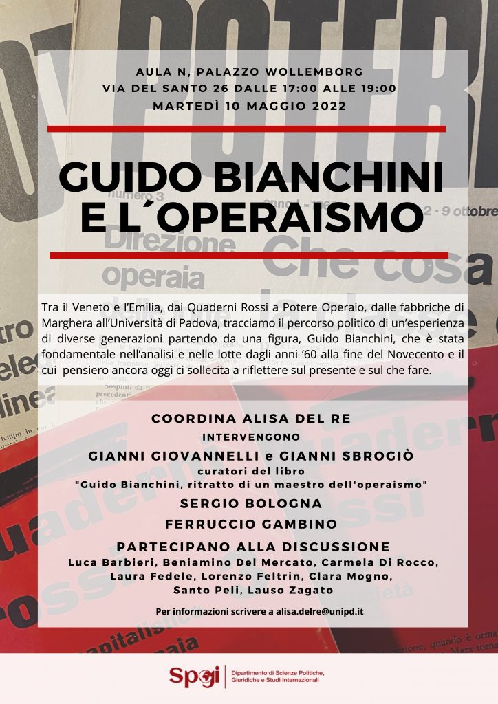 Guido Bianchini operaismo