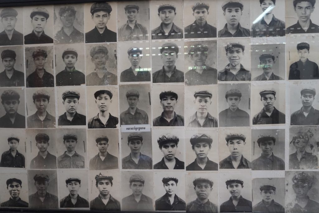 Museo S-21, foto dei prigionieri