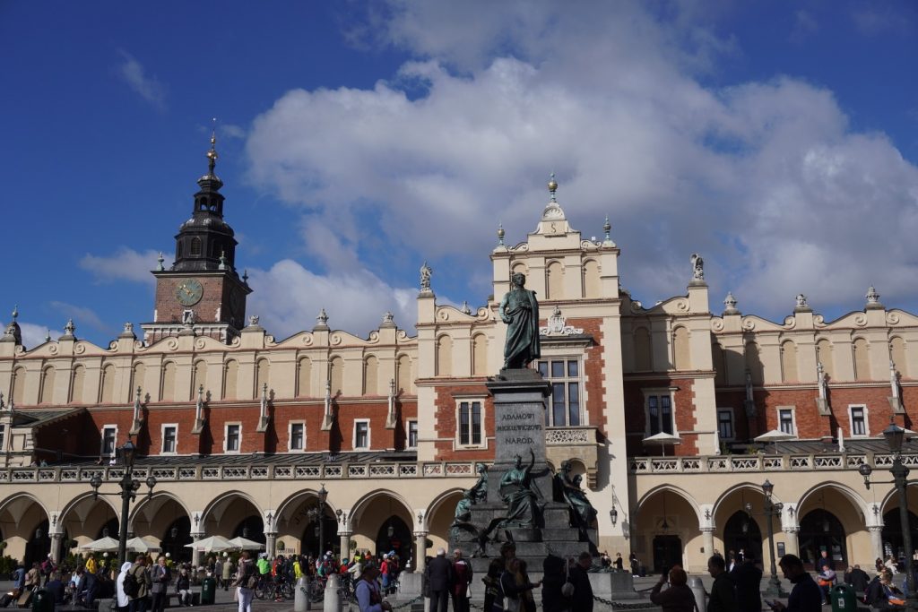 Cracovia, Rynek Glowny: il mercato dei tessuti