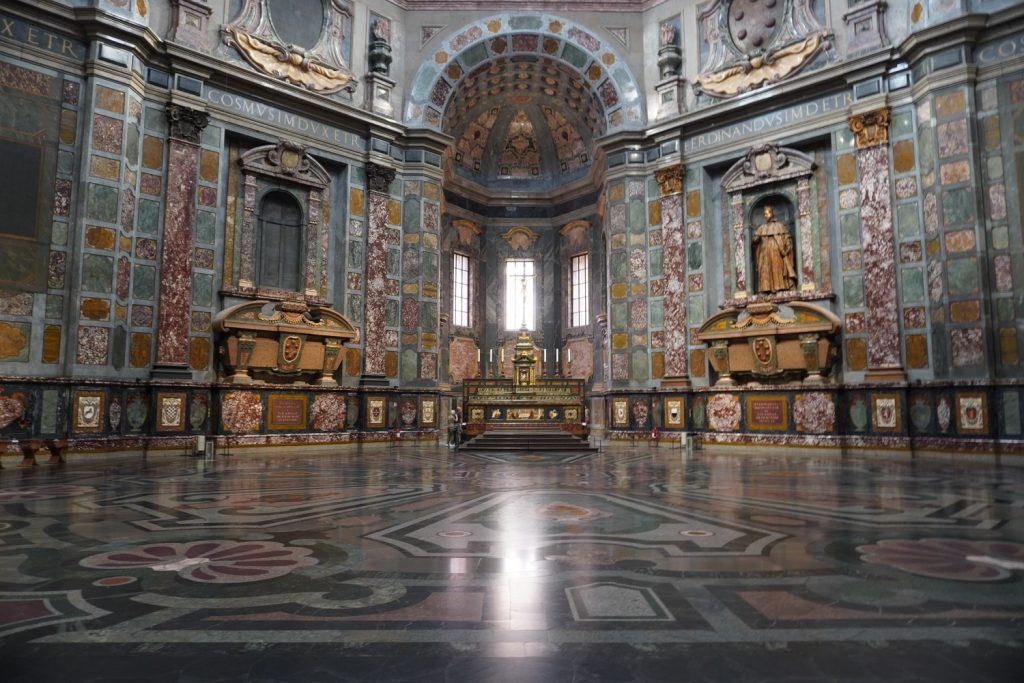 Cappelle medicee: la cappella dei principi a Firenze. Foto Elisa Treppaoli