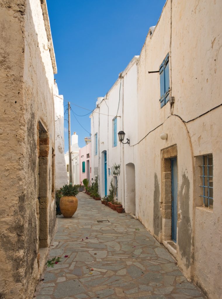 Isola di Kythira: il capoluogo Chora. Foto di Ashley Frazza