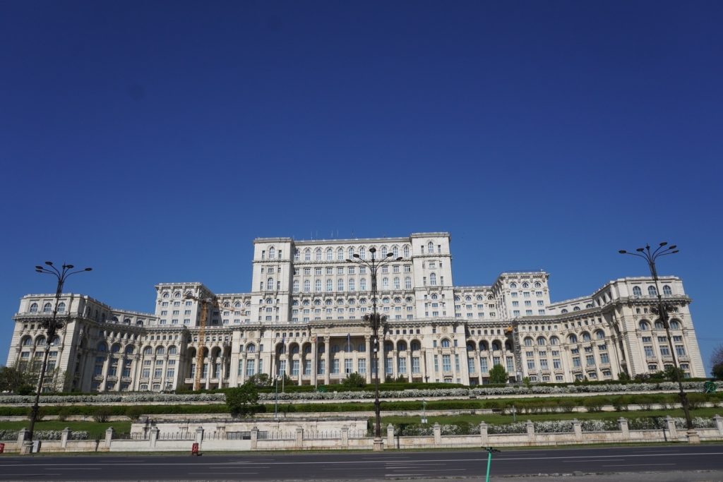 Bucarest, Palazzo del Parlamento, foto di Elisa Treppaoli